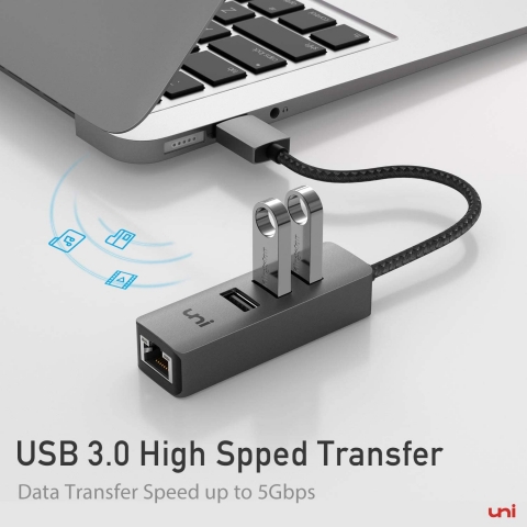 uni USB to Ethernet Adaptr