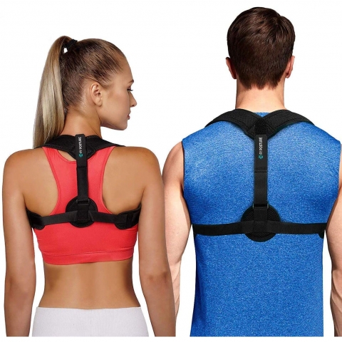 FY Posture Unisex Standart Beden S�rt Korsesi (Siyah)