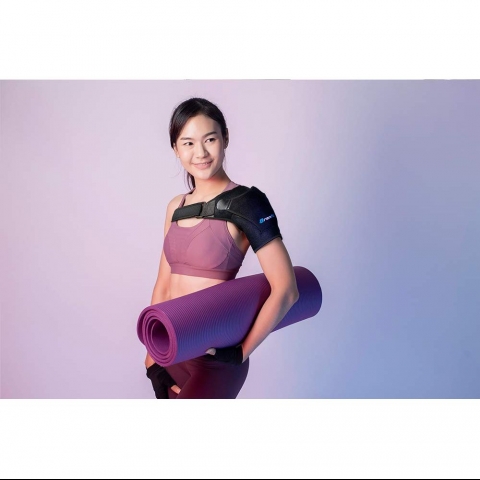 Branfit UniseX Standart Beden Omuz Korsesi (Siyah)