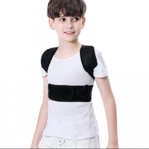 Aletege Unisex Small Beden Dik Duru� Korsesi (Siyah)