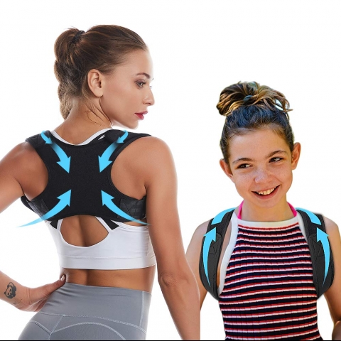 Semloo Unisex Medium Beden Dik Duru� Korsesi (Siyah)