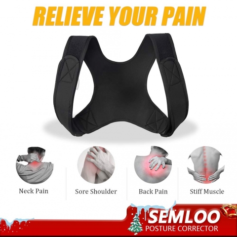 Semloo Unisex Medium Beden Dik Duru� Korsesi (Siyah)