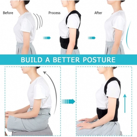 Yosoo Health Gear Dik Duru� Korsesi (XL)