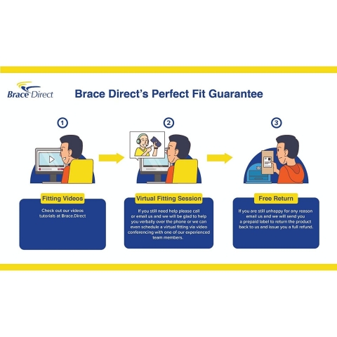 Brace Align Unisex Standart Beden Dik Duru� Korsesi (Siyah)