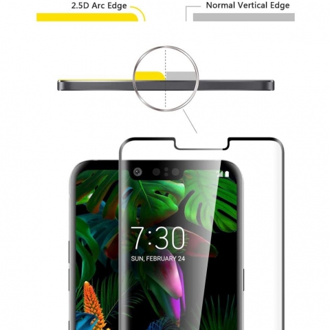 Orzero LG G8 ThinQ Temperli Cam Ekran Koruyucu (2 Adet)