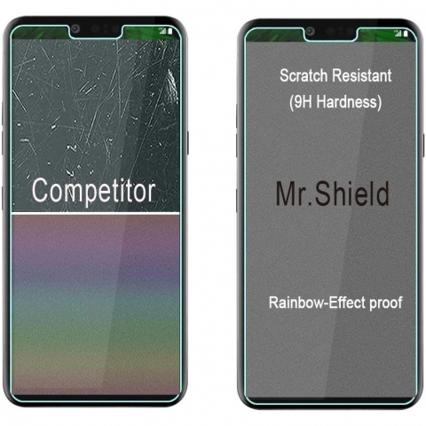 Mr Shield LG G8 ThinQ Temperli Cam Ekran Koruyucu (3 Adet)