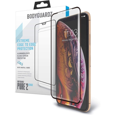 BodyGuardz iPhone 11 Pro Max Pure 2 Edge Cam Ekran Koruyucu