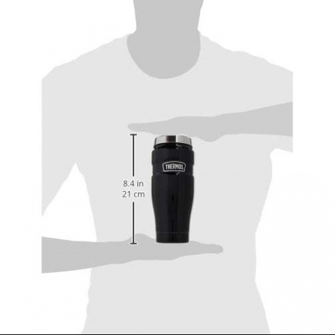 THERMOS Paslanmaz elik 470 ml Termos (Lacivert)