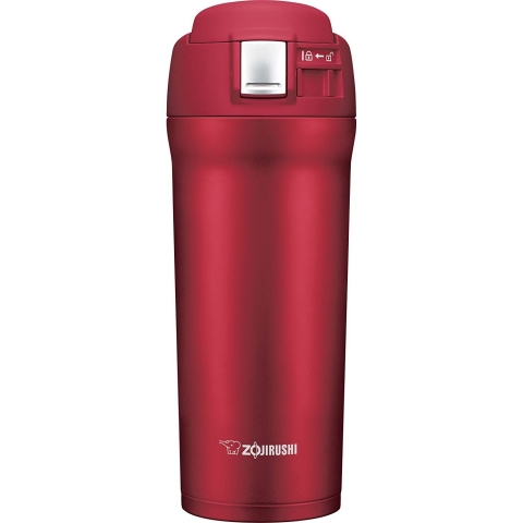 Zojirushi Paslanmaz elik Termos (Cherry Red)(470ml)
