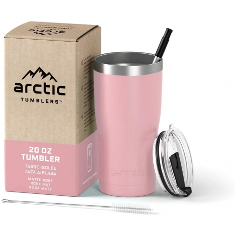 Arctic Tumblers 590 ml. Paslanmaz elik Termos (Pembe)