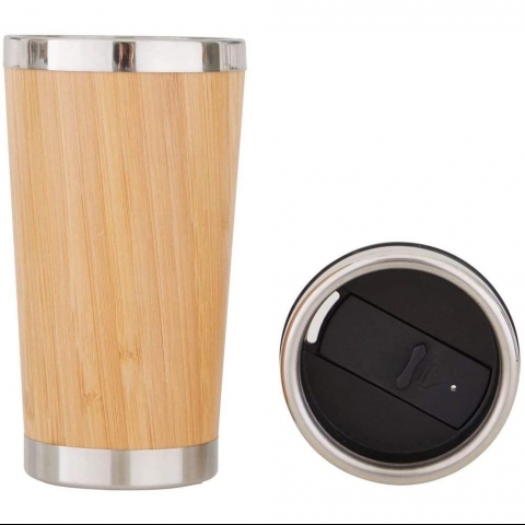 dong+ 505 ml. Paslanmaz �elik Termos (Bambu)