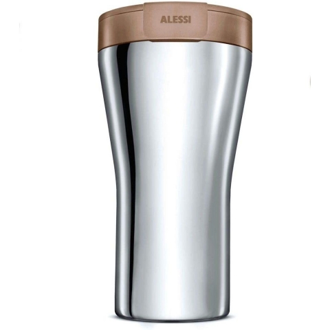 Alessi 400 ml. Paslanmaz elik Termos (Kahve)