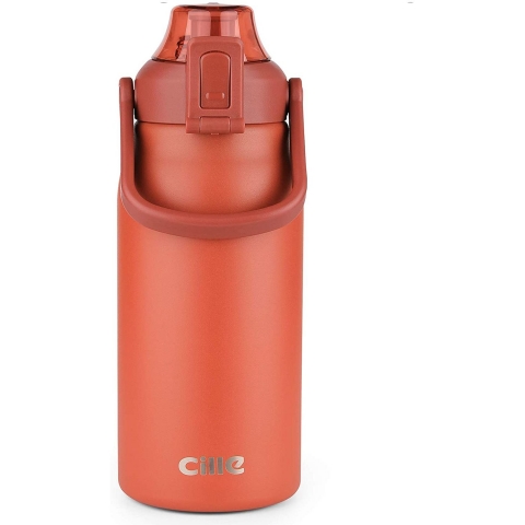 CILLE 1.77 Litre Paslanmaz elik Termos (Krmz)