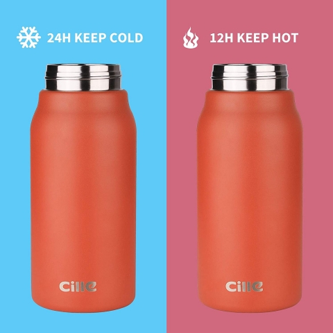 CILLE 1.77 Litre Paslanmaz elik Termos (Krmz)