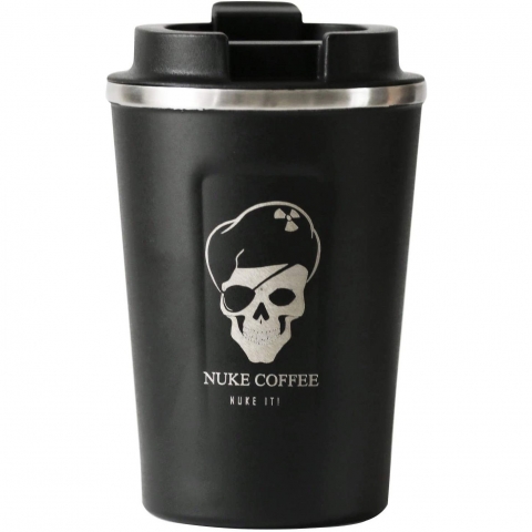 Nuke Coffee 355 ml. Paslanmaz elik Termos (Desenli)