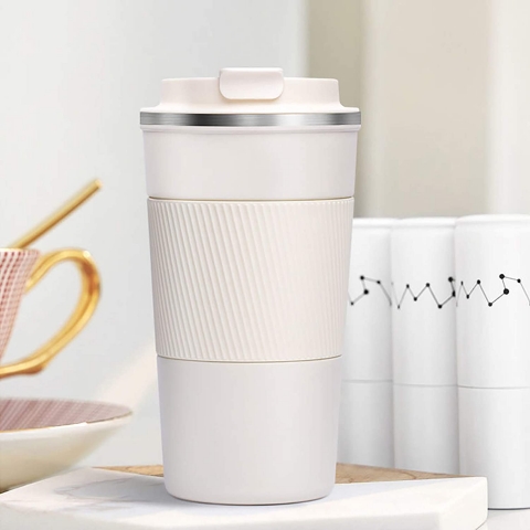 JOYSIP 500 ml. Paslanmaz �elik Termos (Beyaz)