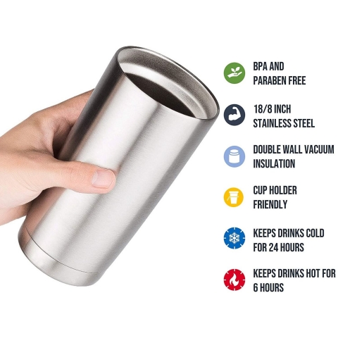 KLUBI 590 ml. Paslanmaz �elik Termos (Siyah)