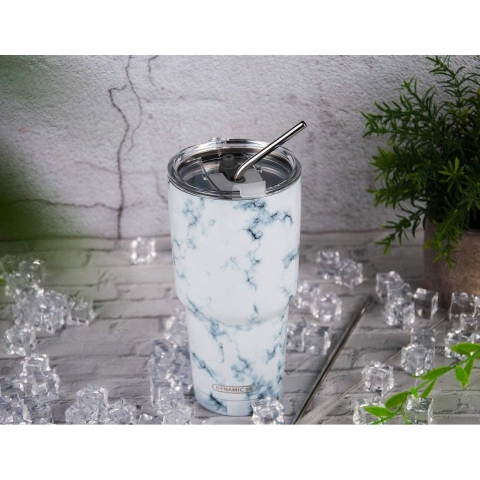 DYNAMIC SE 900 ml. Paslanmaz elik Termos (Mermer)