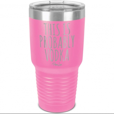Piper Lou 900 ml. Paslanmaz elik Termos (Pembe)
