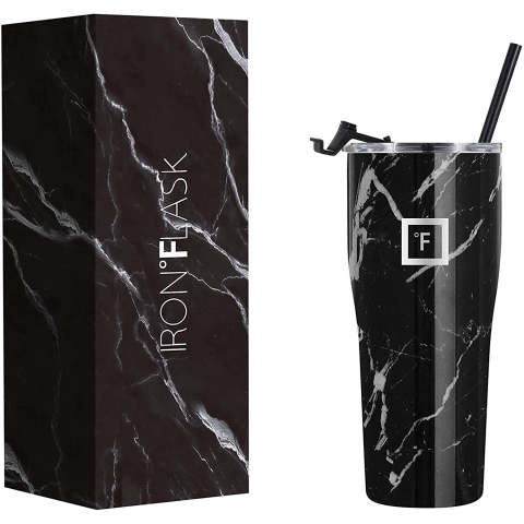 IRON FLASK Rover Paslanmaz �elik Termos (Black Marquina)(700ml)