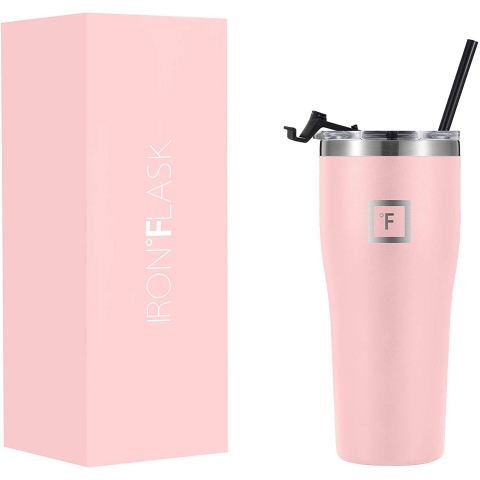 IRON FLASK Classic Paslanmaz elik Termos (Rose)(700ml)