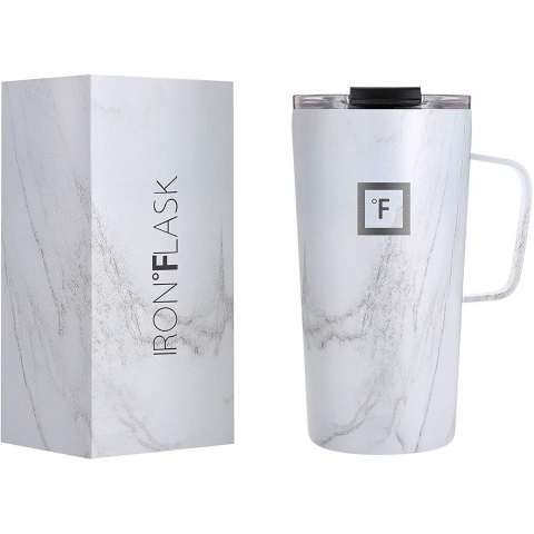 IRON FLASK Grip Paslanmaz elik Termos (Marble)(480ml)