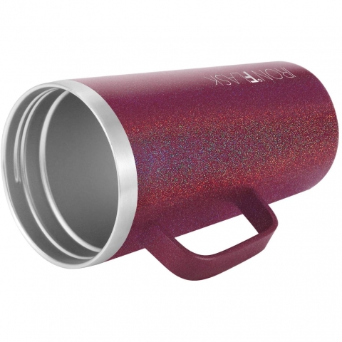 IRON FLASK Grip Paslanmaz elik Termos (Maroon Glow)(480ml)