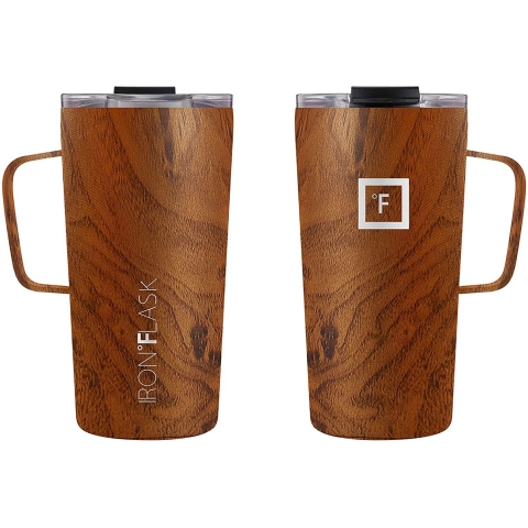 IRON FLASK Grip Paslanmaz elik Termos (Timber)(480ml)