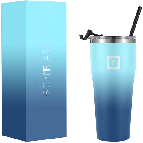 IRON FLASK Rover Paslanmaz �elik Termos (Waves)(940ml)