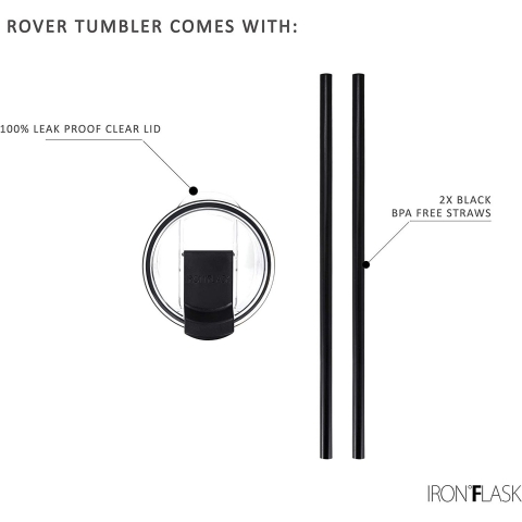 IRON FLASK Rover Paslanmaz �elik Termos (Waves)(940ml)