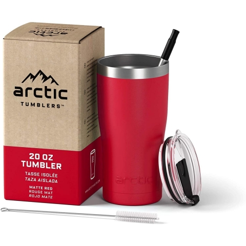 Arctic Paslanmaz elik Termos (Krmz)(590ml)