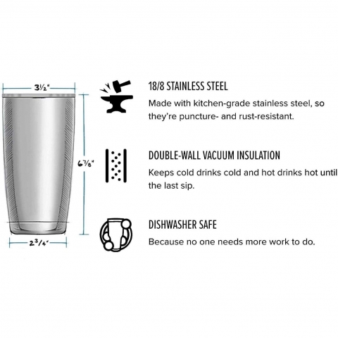 HomeT 600 ml. Paslanmaz �elik Termos (Desenli)