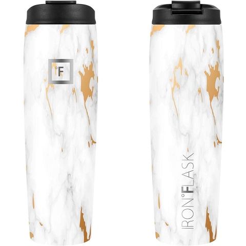 IRON FLASK Nomad Paslanmaz �elik Termos (Calacatta)(830ml)