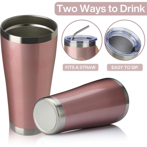 MEWAY Paslanmaz elik Termos (Rose Gold)(940ml)