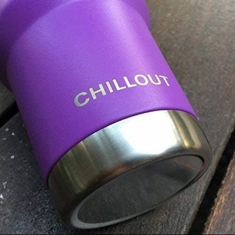 CHILLOUT LIFE 880ml Paslanmaz elik Termos (Mor)