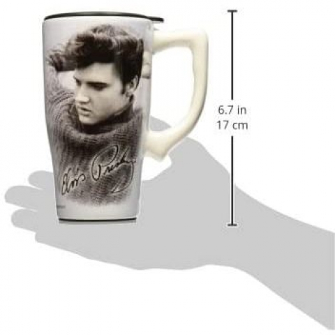 Spoontiques 420 ml. Paslanmaz elik Termos (Elvis Presley)