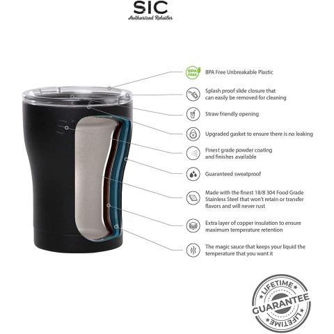 Seriously Ice Cold SIC 350ml Paslanmaz elik Termos (Lacivert)