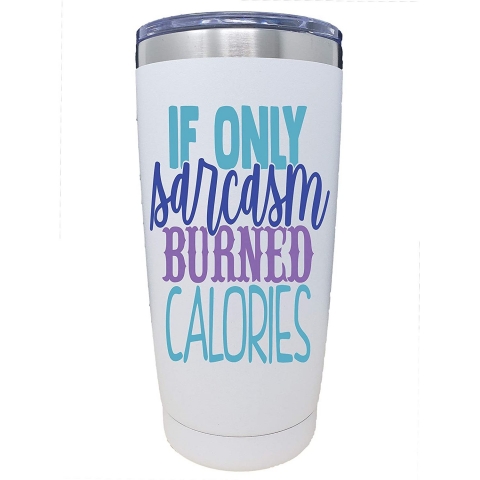 Biddlebee 600 ml. Paslanmaz elik Termos (Sarcasm Burns Calorie)