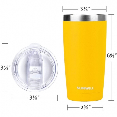 SUNWILL Paslanmaz elik Termos(Sar)(590ml)