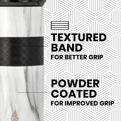 Elemental Paslanmaz �elik Termos (Marble)(470ml)