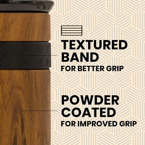 Elemental Paslanmaz �elik Termos (Teak Wood)(340ml)