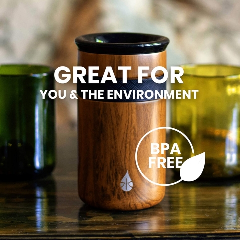 Elemental Paslanmaz �elik Termos (Teak Wood)(340ml)