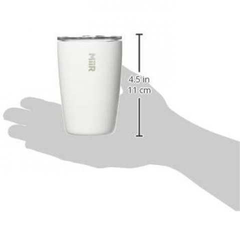 MiiR Paslanmaz elik Termos (Beyaz)(340ml)