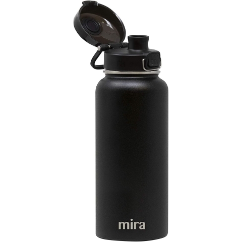 MIRA Paslanmaz elik Termos (940ml)(Siyah)