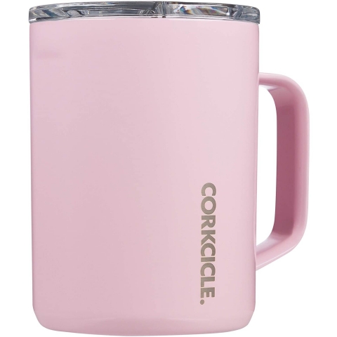 Corkcicle Paslanmaz elik Termos Kupa (Rose Quartz)(480ml)