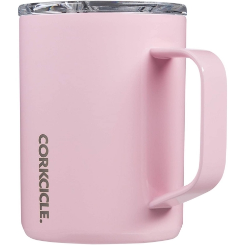 Corkcicle Paslanmaz elik Termos Kupa (Rose Quartz)(480ml)