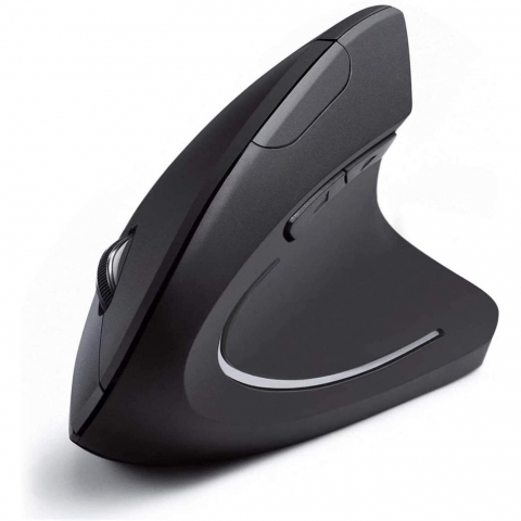 Nidiox Bluetooth Vertical Ergonomik Mouse (Siyah)