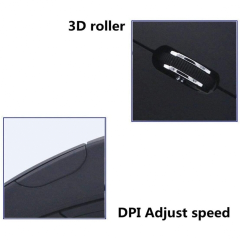 XMLEI Kablolu Vertical Ergonomik Mouse (Siyah)