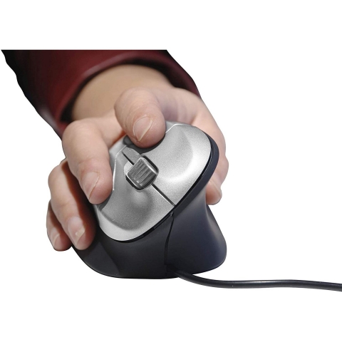 BakkerElkhuizen Kablolu Vertical Ergonomik Mouse (Gri)
