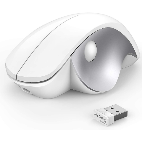 Jelly Comb Bluetooth Vertical Ergonomik Mouse (Beyaz-G�m��)